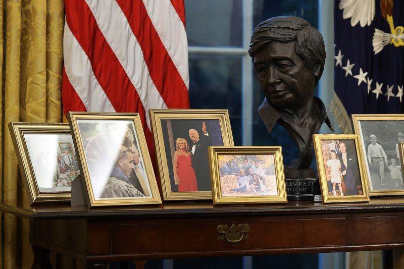 How will biden decorate oval office