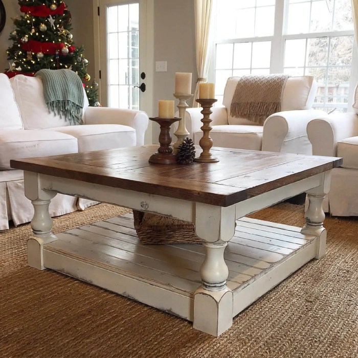 How to decorate living room end tables farmhouse