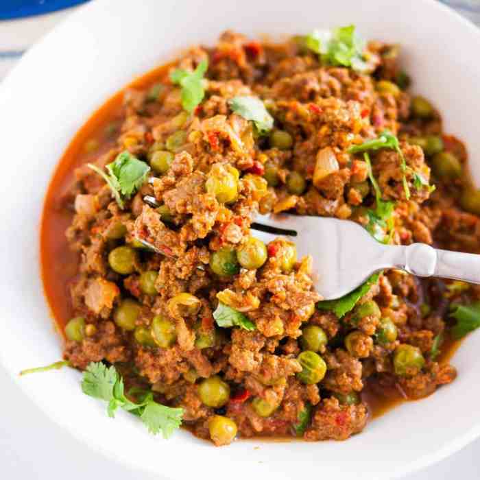 How to cook mince curry indian style