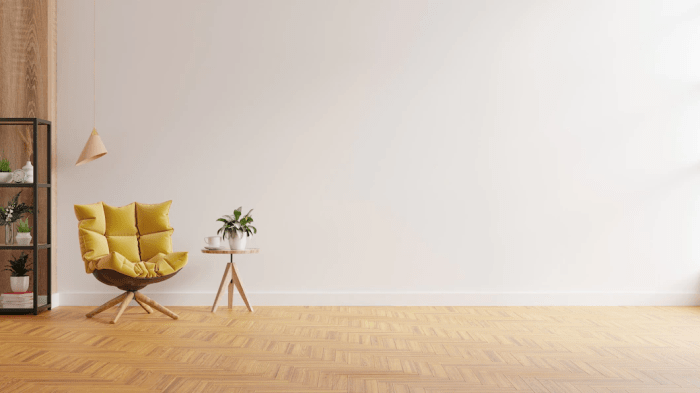 How to decorate a room with parquet floors