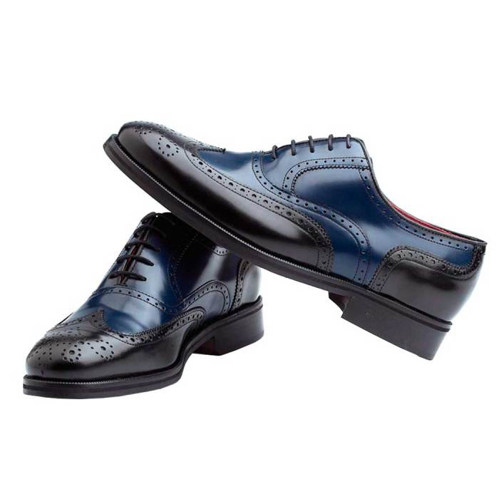 Royal blue mens dress shoes