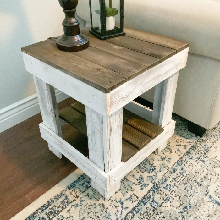 How to decorate living room end tables farmhouse