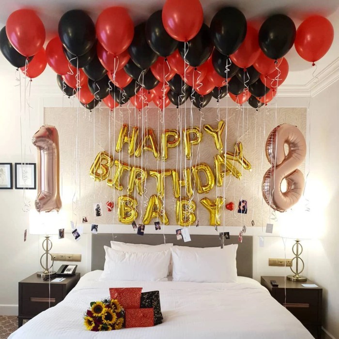 Do hotels decorate rooms for birthdays