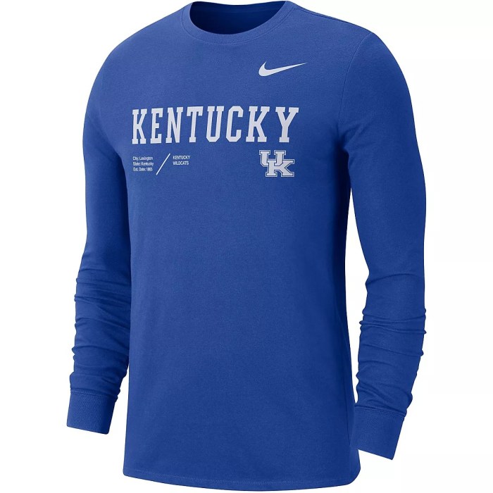 University of kentucky men's dress shirts