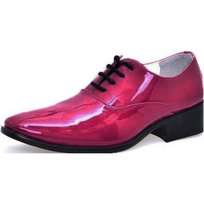 Pink dress shoes for men