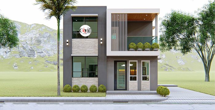 Desain tangga rumah minimalis2 lantai