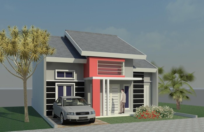 Desain teras rumah minimalis type 21